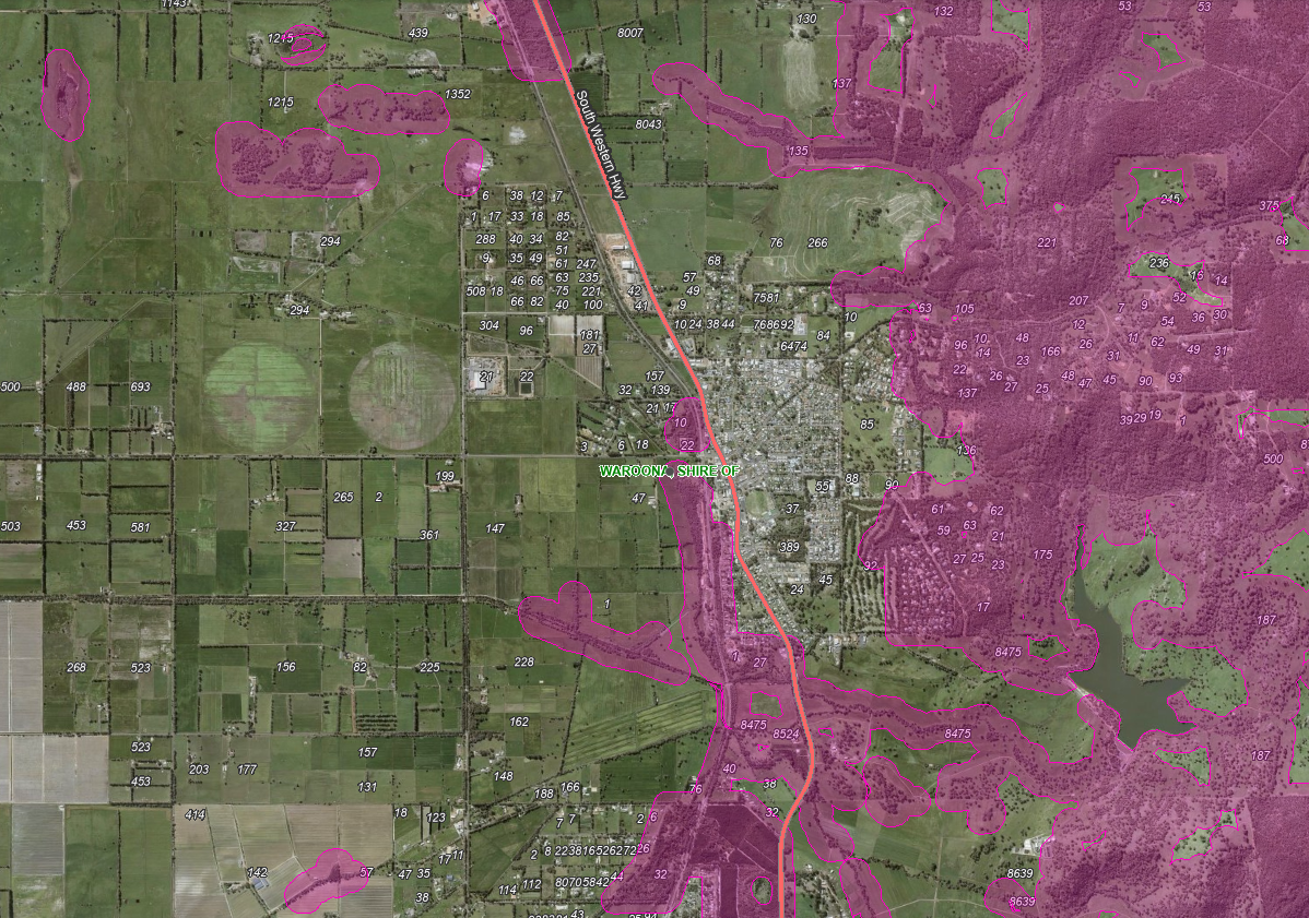 Bushfire Prone Areas Image