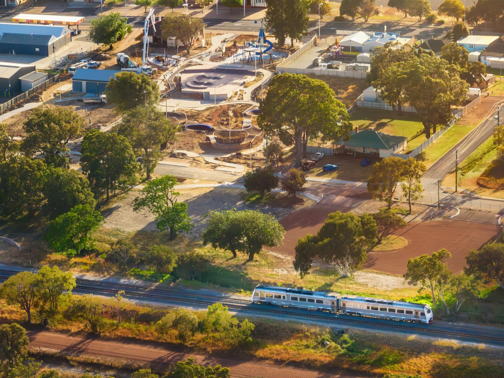 Railside Park is unveiled