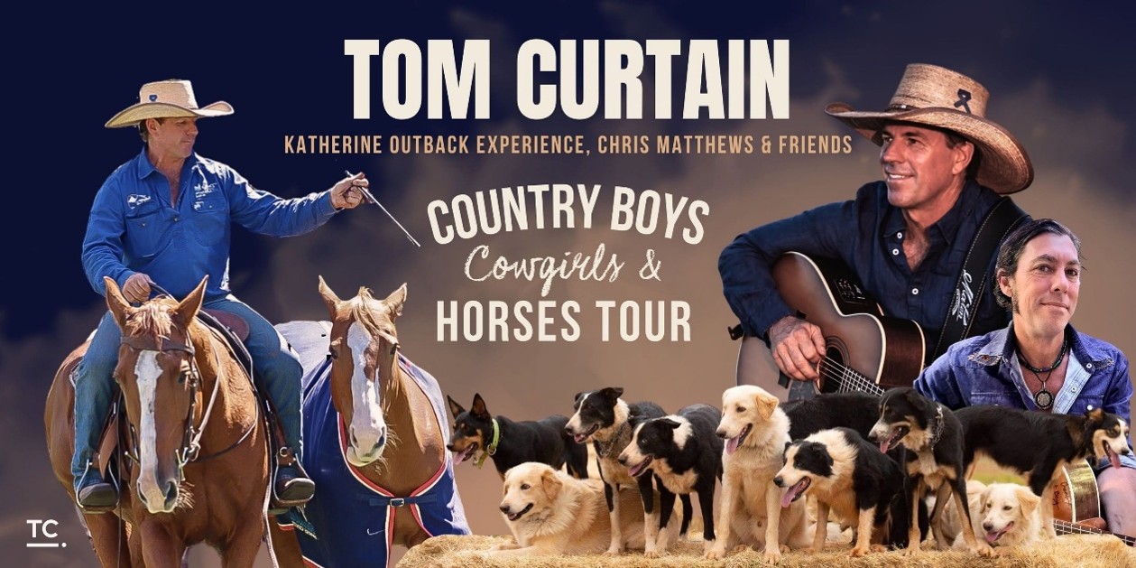 Tom Curtains Country Boys Cowgirls and Horses Tour