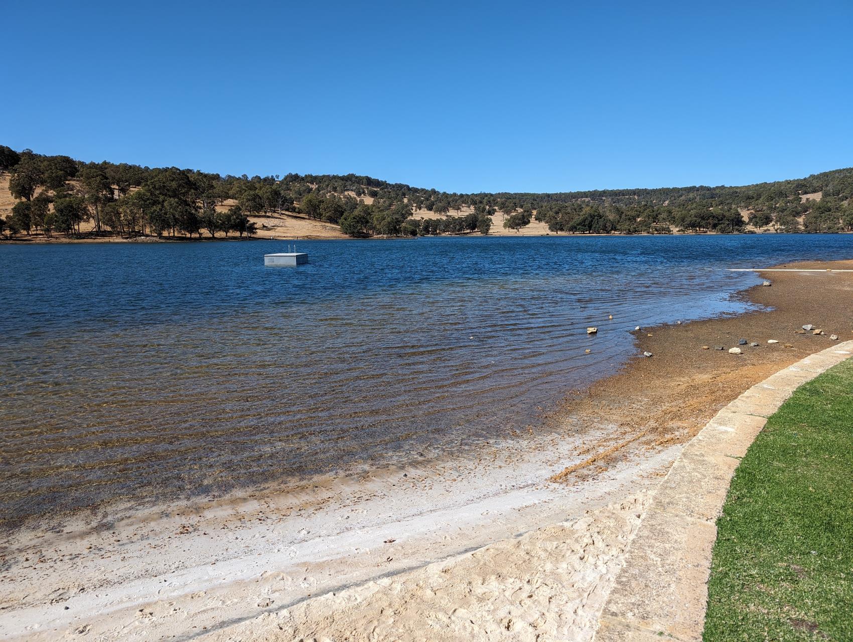 Drakesbrook Weir pontoon