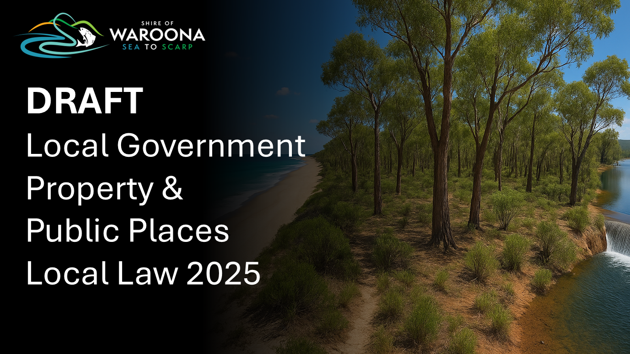 New DRAFT Local Law - Local Government Property & Public Places Local Law