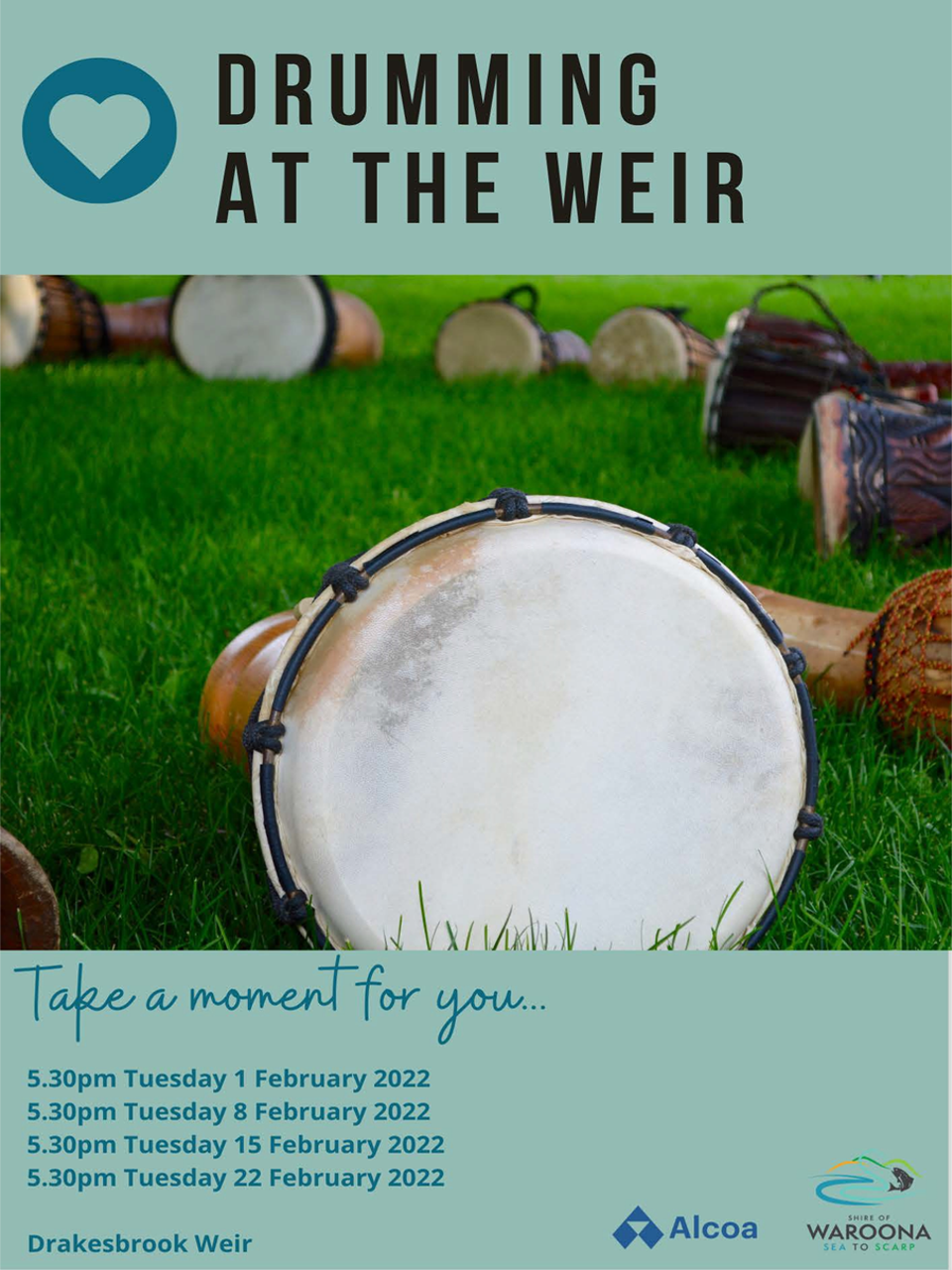 Drumming at the Weir